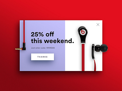 DailyUI #016: Pop-up/Overlay