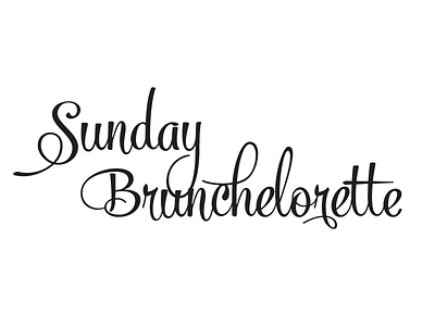 Sunday Brunchelorette identity script