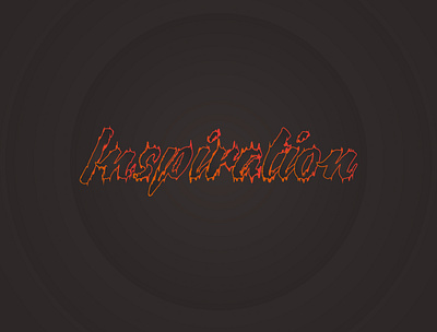 Inspiration black branding creative dark fire graphic design illustration logo orange red typography yellow