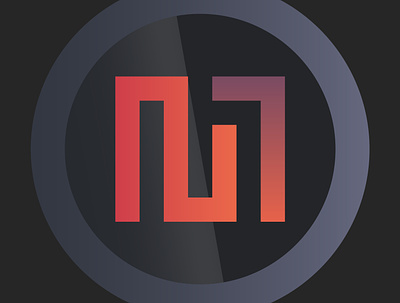 M7 badge black branding clean creative dark graphic design illustration logo logo design m7 typography vector