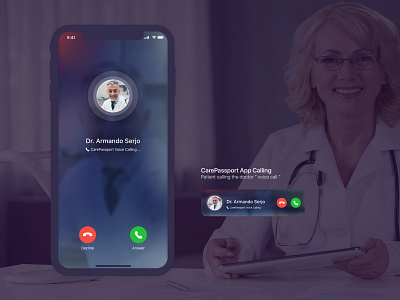 CarePassport App Calling - Message-page-7-voice-Call
