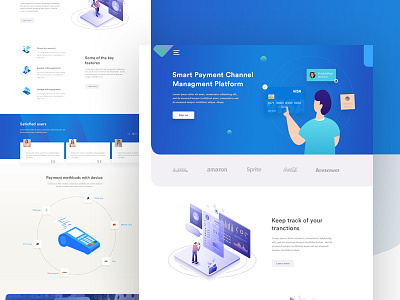 Payfast - Payment Solution Website b2b bank landing page creative design online banking credit card debit card gradient landing page payfast payment payment website responsive template ui web website