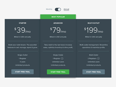 Pricing Page