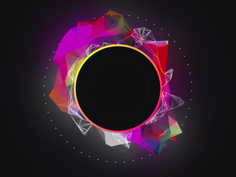Project Rhapsody Visualizer new media funky rit motion abstract colorful capstone music visualizer