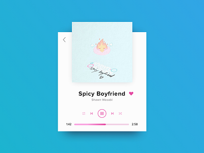 UI :: 009 - Music Player