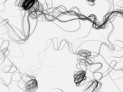 String Theory 2d line monochrome scan string study vector