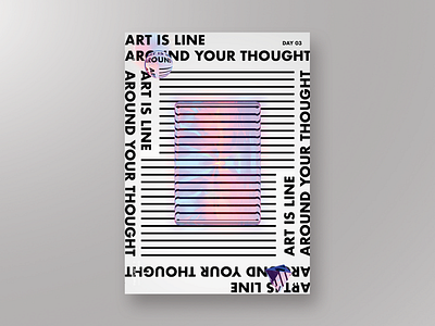 Daily poster 03 - line