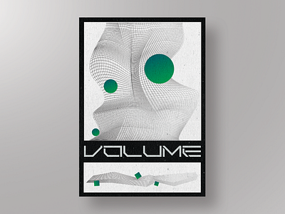 Daily poster 16 - Volume art clean design designe graphic minimal poster poster art typography volume