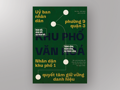 Daily poster 20 - Vietnamese cultured neighbourhood art daily design graphic minimal poster typography vietnamese
