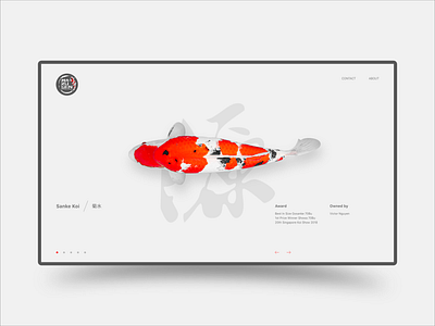 Koi farm - Homepage