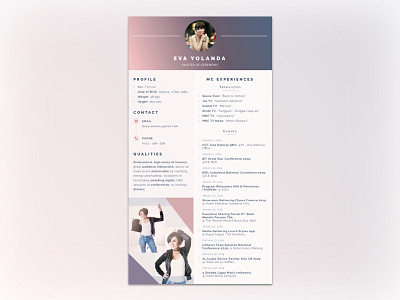 Resume Template cv cv resume template design resume design template design user interface design