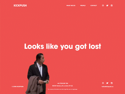 404 404 kickpush travolta web