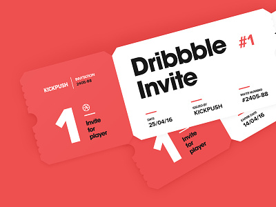 Dribbble invite competition