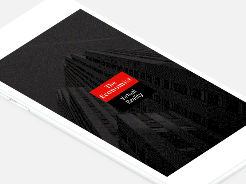 The Economist - VR app economist gear iphone publishing reality the ui ux video virtual vr