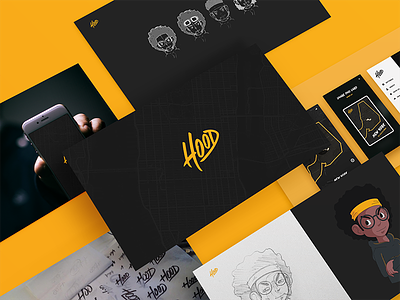 Kickpush.co | Hood app branding case game hood illustration iphone kickpush study ui ux