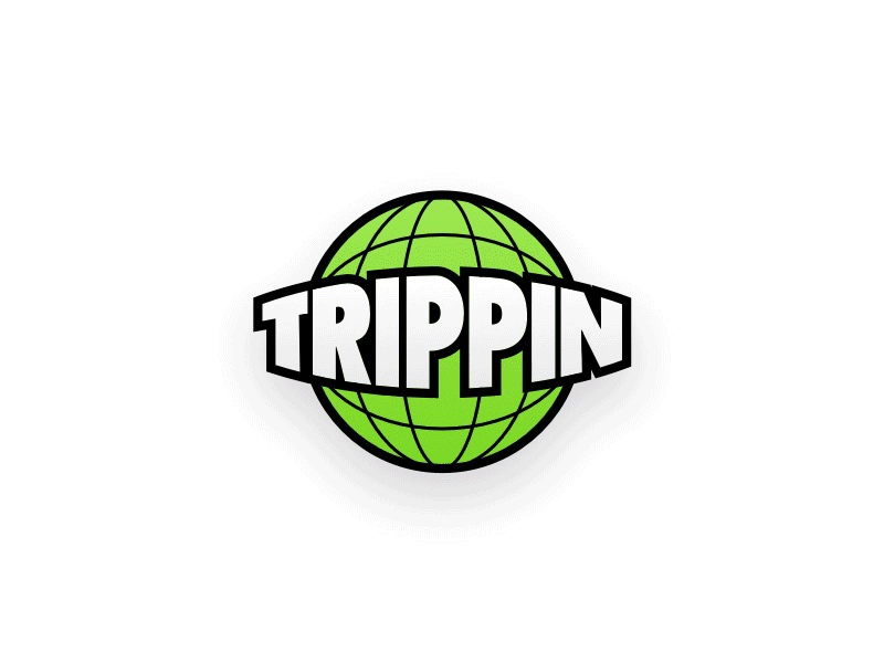 Trippin - Travel App app branding globe green iphone kickpush mobile travel trippin ui ux