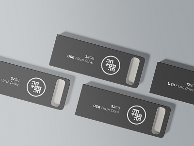 antooan usb flash drive branding design graphic design logo print design vector