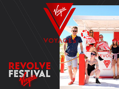 Virgin Voyages Concept Graphic Design