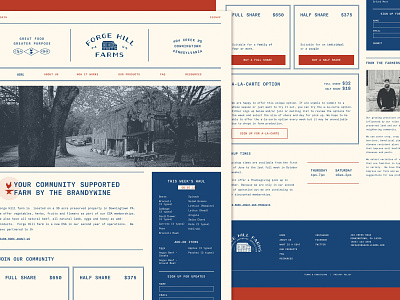 Forge Hill Farms Website