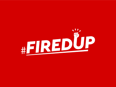 FiredUp logo design