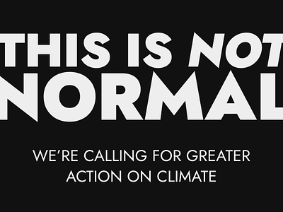 ThisIsNotNormal.wtf auspol australia climate action climate change design heaps normal politics webflow