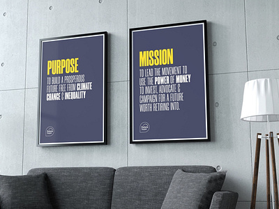 Future Super's Purpose & Mission statements australia climate change design renewable energy sustainability typography