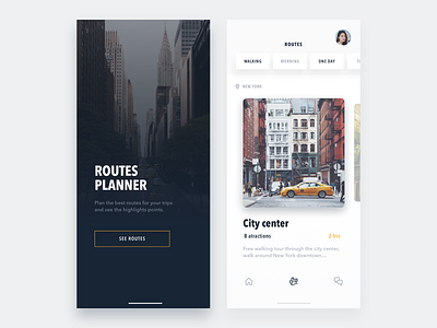 Routes Planner - Travel app