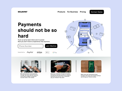 Solar.Pay app banking design fintech ui