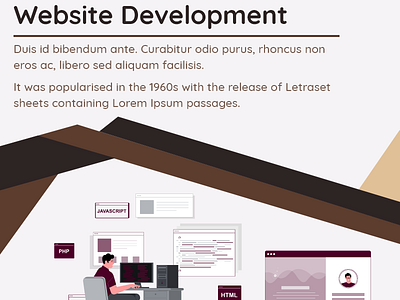 Flyer website development branding design graphic design typography ui web