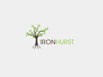Iron Hurst design flat icon illustration logo ui vector