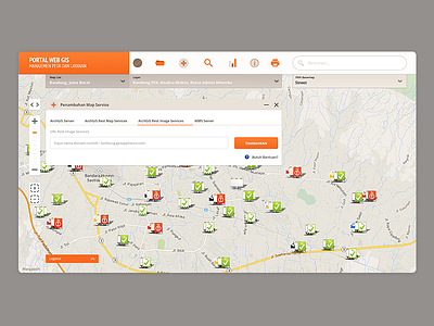 GIS app gis government map mobile app web app web design