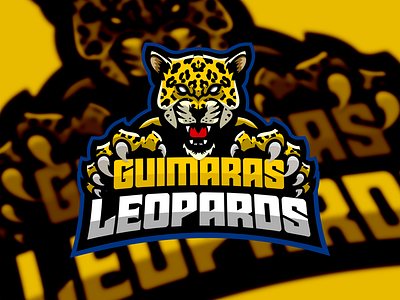 Guimaras Leopards Logo branding design illustration leopard logo sports logo vector