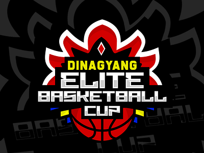 Dinagyang Elite Basketball League LOGO basketball branding design dinagyang illustration league logo sports tournament vector