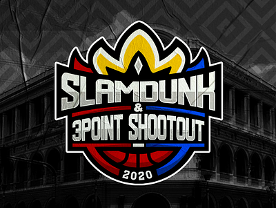 Dinagyang Cup 2020 Slamdunk & 3-Point Shootout Competition 2020 athlete ball basketball blue branding concept design dinagyang illustration iloilo logo philippines red sports vector yellow