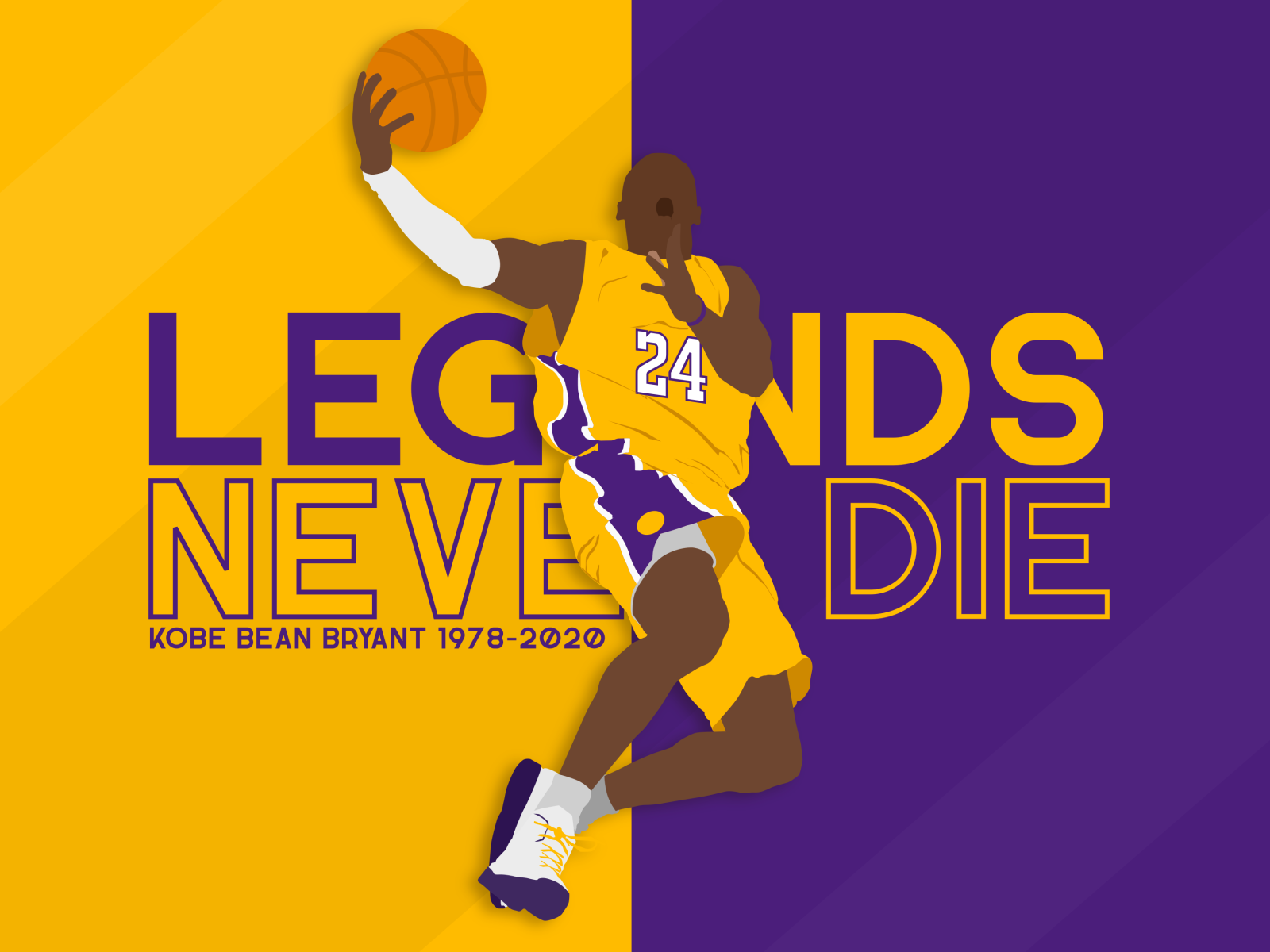 KOBE BRYANT TRIBUTE by Miggy Alcazar on Dribbble