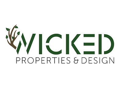 Wicked Properties and Design Logo