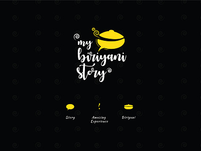 My Biriyani Story - Logo Design branding design logo typography