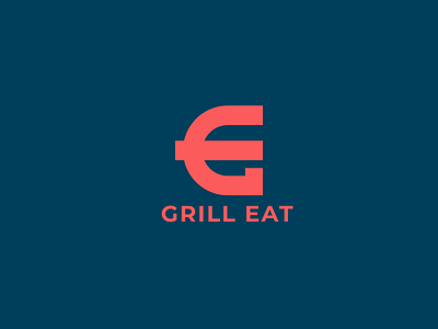 Grill Eat Logo illustration logoapp logodesign logodesigner logotype