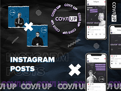 Instagram design for SoulUp