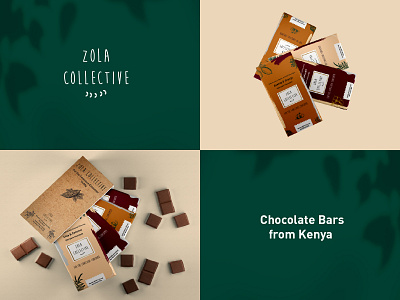 Packaging design for the  ZOLA COLLECTIVE