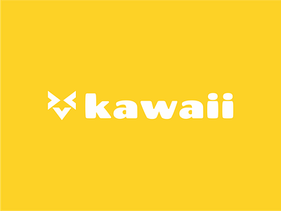 KAWAII bowo456 branding cute design freelance graphic logo logogram monogram vector