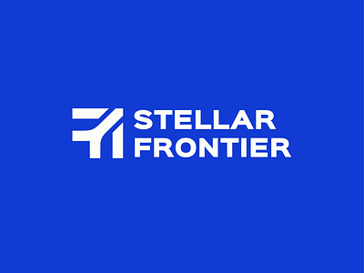 Stellar Frontier 1 arrrownot astronot logo mars moon rocket space