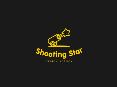 Shooting Star Design Agency bowo456 branding design freelance graphic logo price shooting star tag