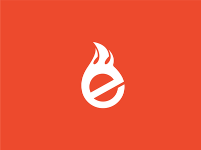 Ember + Tone bowo456 branding e ember fire logo ready for hire red tone white