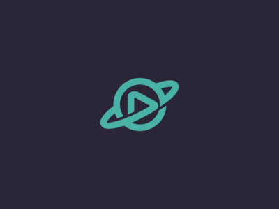 Planet + Play Button