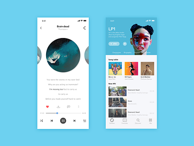 Music Design by Calm.cz on Dribbble