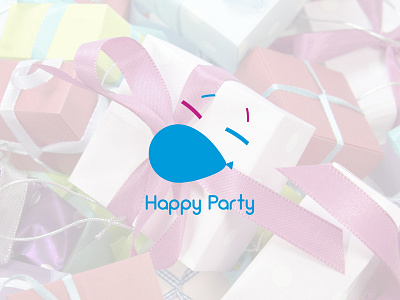 Happy Party Logo branding design graphic design icon illustration illustrator logo photoshop vector