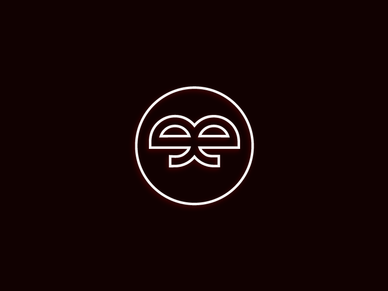 ɘe or ninja turtles? | initial letter e logo | ee logo design