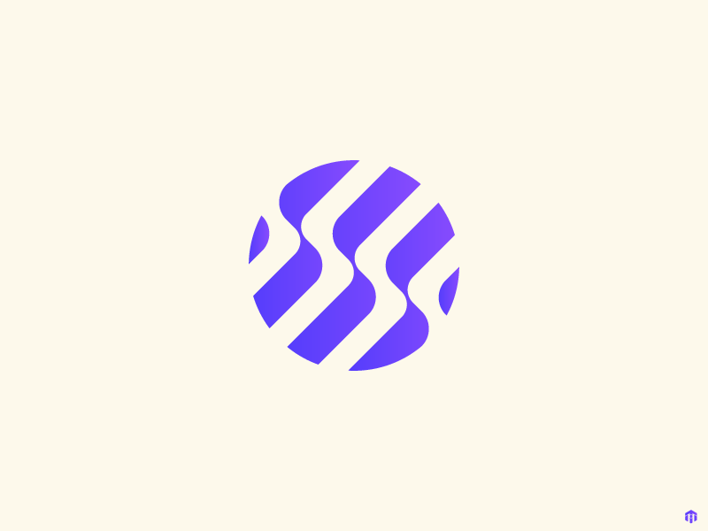 Modern letter S monogram | s logo | ss logo | sw logo | sm logo