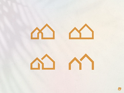 House concepts ⌂ architecture branding building clean clever construction corporate creative home house icon illustration logodesign logomark minimal modern monogram realestate realty symbol